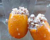 Foto del paso 4 de la receta: Kumquat / quinoto relleno salado