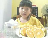 รูปขั้นตอนการทำที่ 2 ของ น้ำส้มคั้น