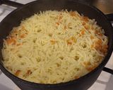 Tarjával - tojásos rizzsel kevert kelkáposzta recept fázis 2 fotója