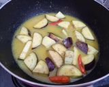 Foto langkah ke 3 dari resep Gulai Pucuk Labu Terong Ungu.