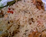 A picture of step 4 of Murgh Yakhni Pulao.