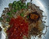 A picture of step 1 of Egg roll😋.