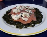 Foto del paso 5 de la receta: Espinacas con Salmón y Roquefort