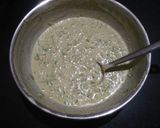 A picture of step 2 of Bajra garlic pancake.