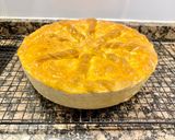 Foto del paso 11 de la receta: Pastel relleno con manzanas y pasas al Moscatel