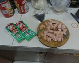 Foto langkah ke 2 dari resep Anabolic Creamy Black Pepper Pasta|high protein, low calorie.