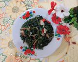 Foto langkah ke 4 dari resep Cah Kangkung Teri.