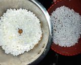 A picture of step 1 of Sabudana cutlets.