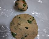 A picture of step 8 of Rajgira Farali Puri.