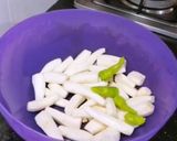 A picture of step 4 of 3 spice Arvi Gosht Recipe.