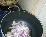 A picture of step 2 of Carrot rice.