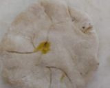 A picture of step 1 of Aloo ka parath.