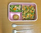 Hình bước làm 3 của món Day 9 - Tôm xào, cơm rang lẩm cẩm_eat1000 (chuyên mục cơm rang dọn tủ)
