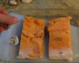 Foto del paso 1 de la receta: Salmón al horno con champiñones