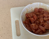 Foto del paso 2 de la receta: Ñoquis, pavo marinado y berenjena