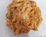 A picture of step 9 of Rosee pink pasta.
