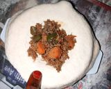 A picture of step 7 of Pie gozleme😋.