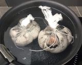 Une image de l'étape 5 de Paupiettes de poulet au roquefort/champignons.