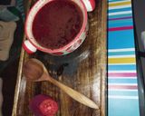 A picture of step 1 of Beetroot Soup.