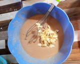 Foto langkah ke 5 dari resep Kue Pisang Keju Teflon.