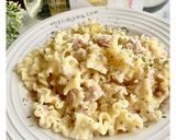 Foto del paso 3 de la receta: Pasta Mafalda Corta al vino blanco
