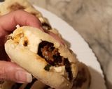 Une image de l'étape 8 de Batbout petit pain marocain à la poêle.