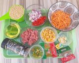 A picture of step 1 of Pearl Couscous (Plomb) Stir fry.