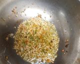 A picture of step 4 of Crunchy garlicky pearl millet vaghariyu.