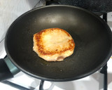 Foto del paso 5 de la receta: Judía verde con patatas y hamburguesa de pollo a la plancha con aderezo VIDALIM