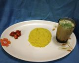 A picture of step 4 of Plain Khichdi with Buttermilk.