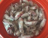 Foto langkah ke 1 dari resep Cumi asin cabe ijo.