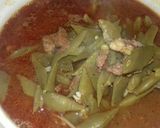 صورة لخطوة 3 من وصفة فاصوليا خضره ورز