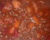 Foto del paso 6 de la receta: Guiso de lentejas con chorizo colorado
