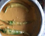 A picture of step 2 of Big green chillies pakoda. (mirchi bhajji).