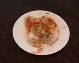 A picture of step 10 of Seared Steak and Shrimp with Sriracha Hollindaise and Roasted Tomatoes.