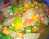 Foto langkah ke 8 dari resep Asem - asem Bakso Buncis Wortel.