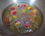 A picture of step 10 of Rainbow gulab jamun.
