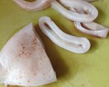 Foto langkah ke 1 dari resep Dori fillet tepung dan Cumi Besar Tepung.