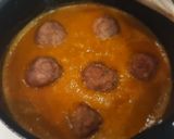A picture of step 9 of Spanish-Style Meatballs in Sauce.