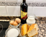 Foto del paso 1 de la receta: Pudín con coca maría de almendras al Pedro Ximénez