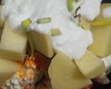 A picture of step 1 of Cooker veg Biryani.