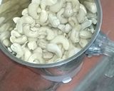 A picture of step 1 of Kaju Katli.