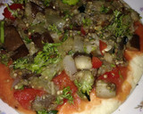 Foto langkah ke 6 dari resep Pizza Sayur.