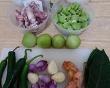 Foto langkah ke 1 dari resep Oseng Cumi Asin Pete.