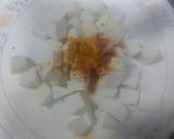 A picture of step 4 of Methi matar paneer.