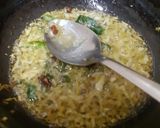 A picture of step 3 of Kathiyawadi Kadhi With Fenugreek Seeds Tempering --- Just Right For Monsoons.