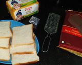 A picture of step 1 of Chocolate Cheese Panini.