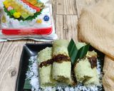 Foto langkah ke 9 dari resep Kue Putu Pandan.