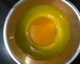 A picture of step 1 of Caramel flan.