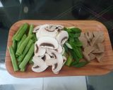 Foto langkah ke 1 dari resep Soun Goreng Bakso&Jamur.